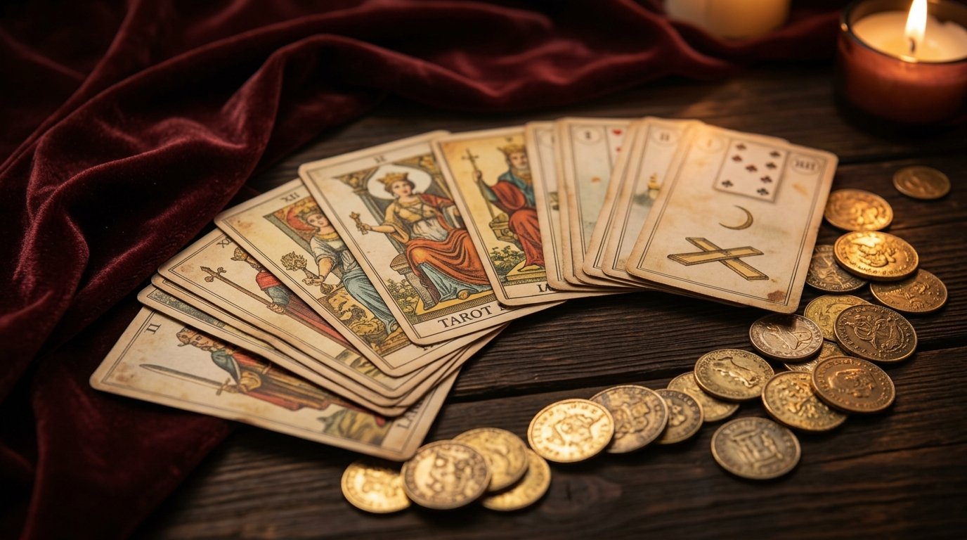 Gypsy tarot cards for spiritual training courses and intuitive readings